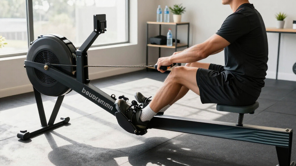 rowing machine magnetic resistance