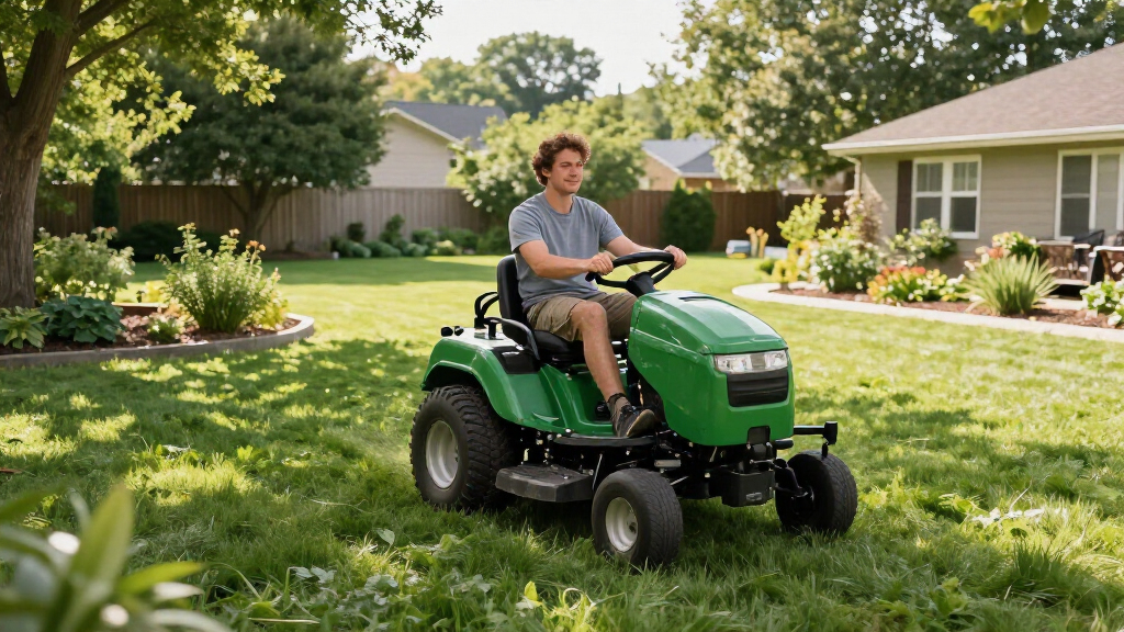 best riding mower for large yards