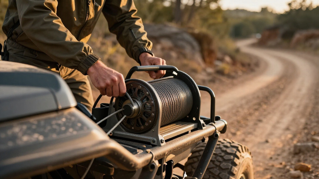offroad vehicle winches
