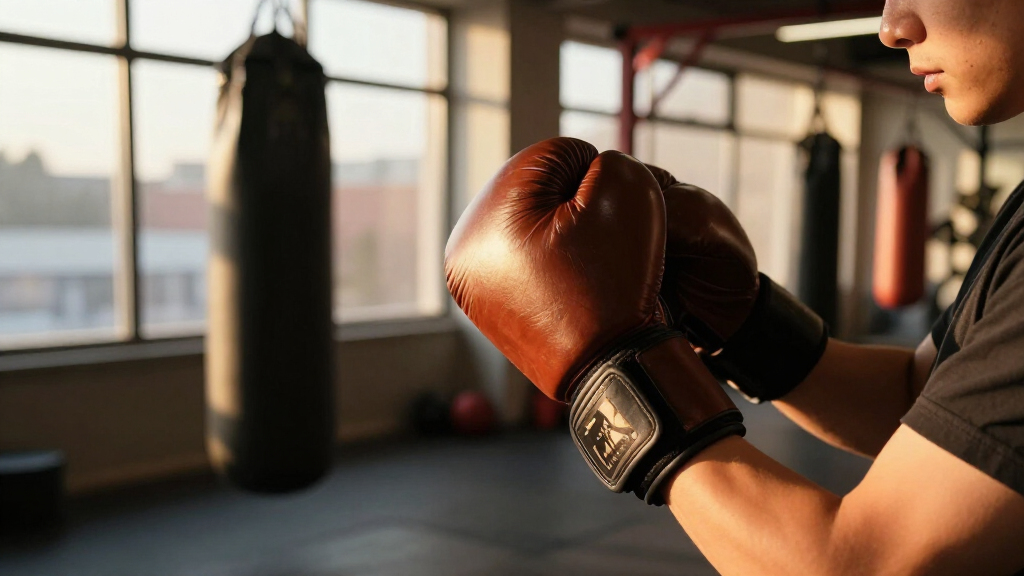 boxing gloves leather
