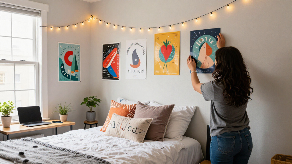personalized dorm room decor
