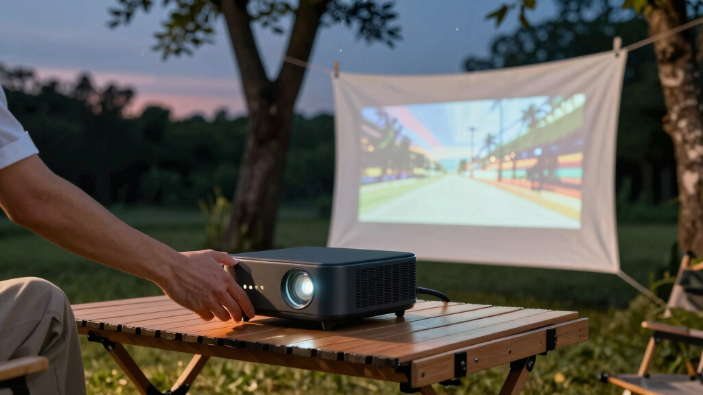 best portable projectors for outdoor movies