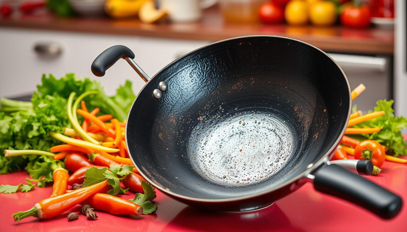 The Ultimate Guide to Cleaning Your Wok with Just Hot Water: A Simple and Effective Method!