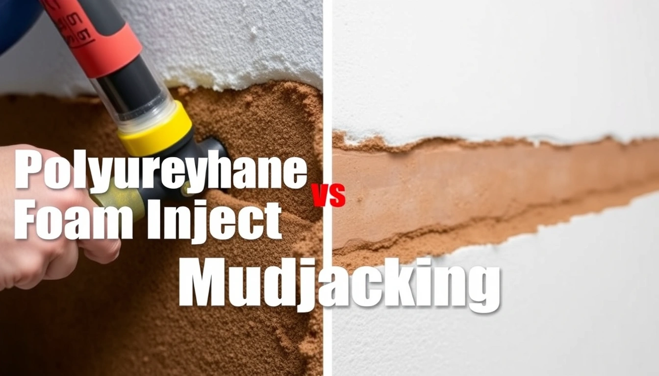 polyurethane foam injection vs mudjacking polyurethane foam injection vs mudjacking