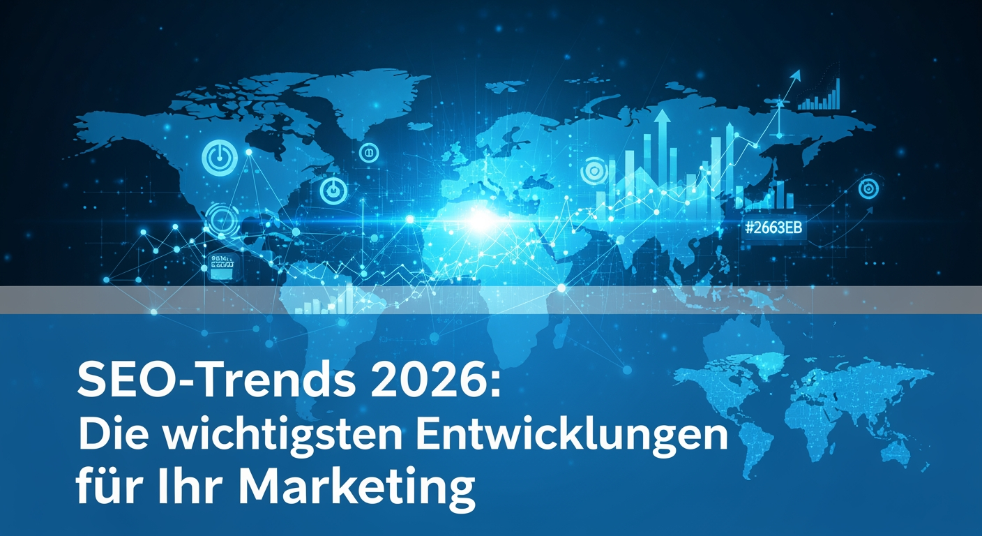 SEO-Trends 2026: Die wichtigsten Entwicklungen für Ihr Marketing