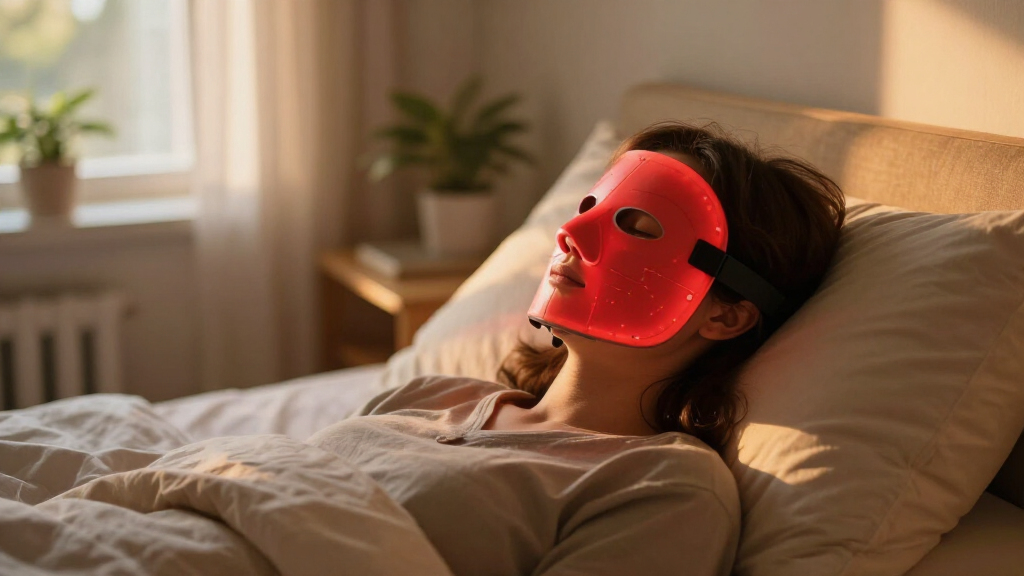 red light therapy mask