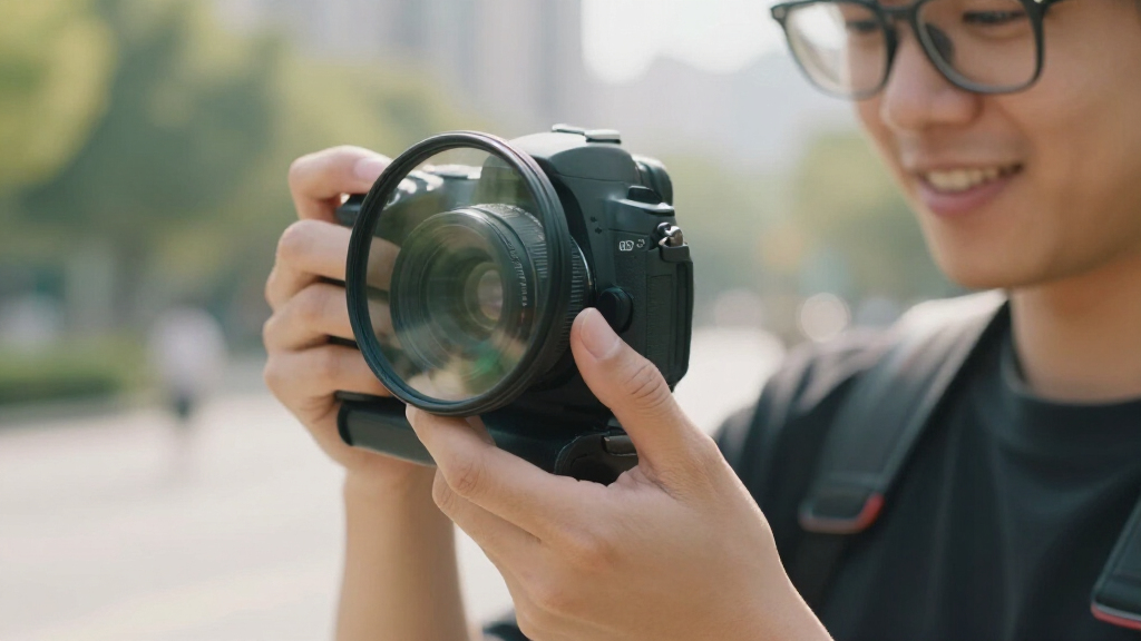 camera lens filters for video creators
