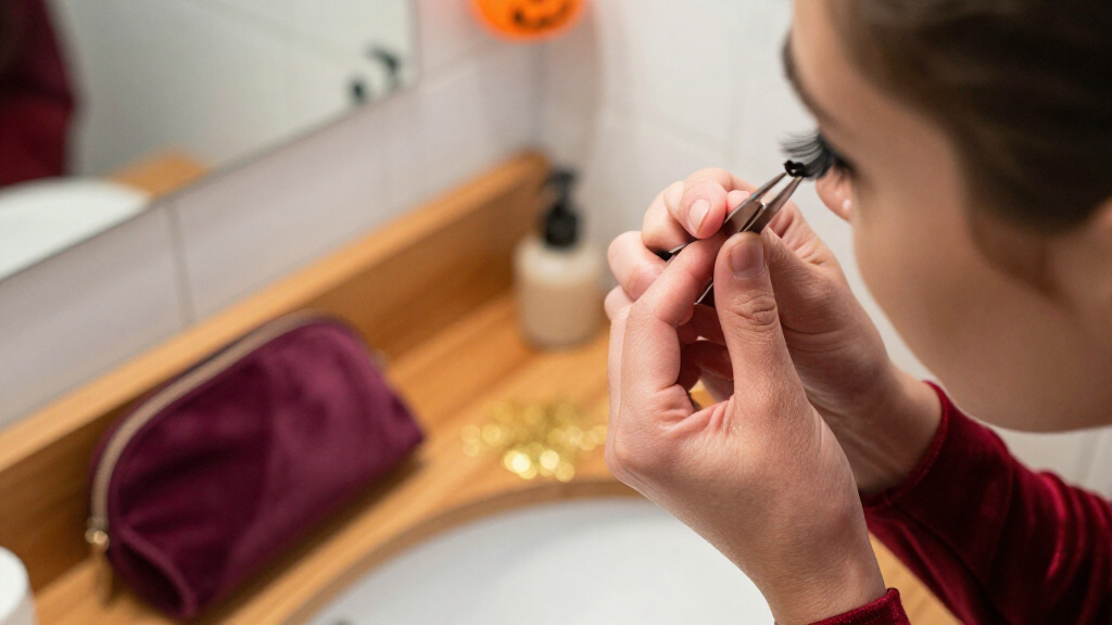 Halloween false eyelashes