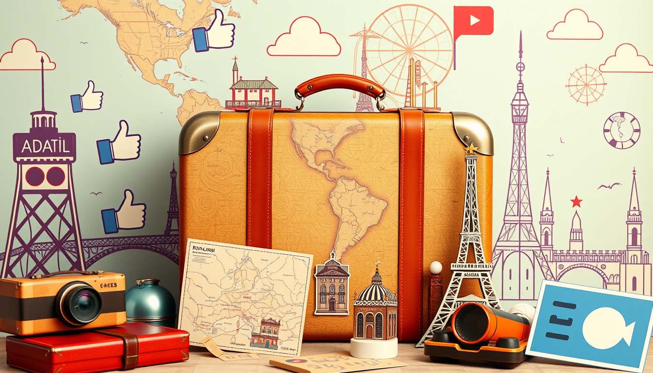 How Social Media is Influencing Vintage Travel Popularity