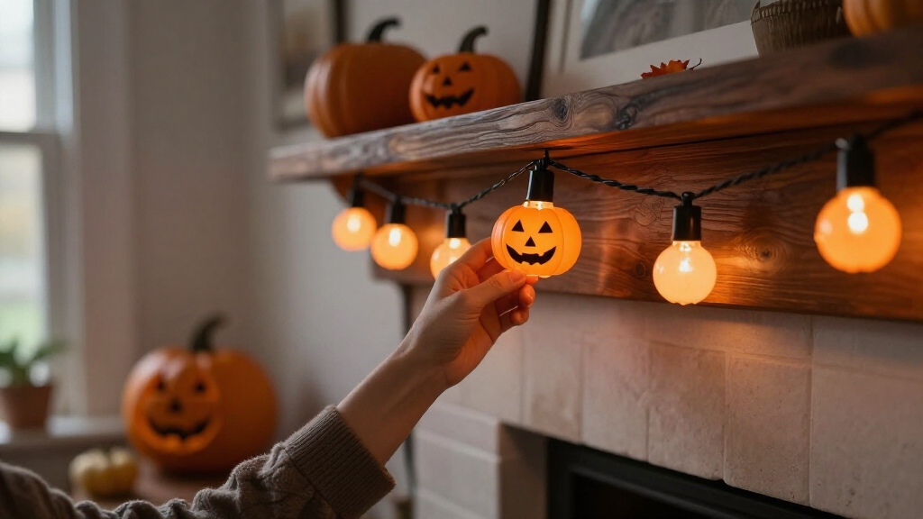 Halloween string lights
