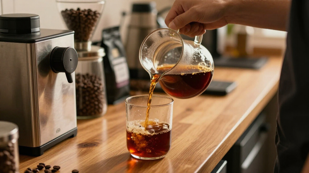 cold brew coffee station