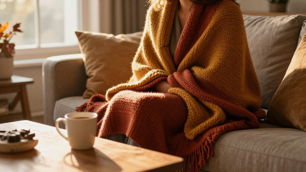 fall throw blankets