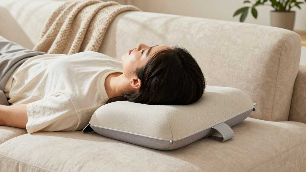 ergonomic recovery massage pillow