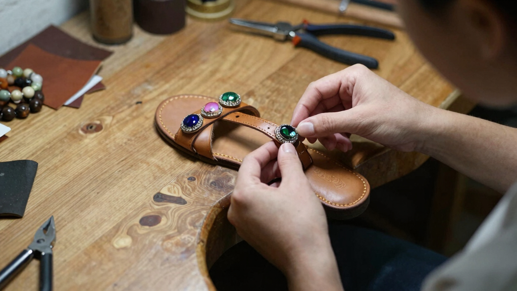 best jeweled sandals