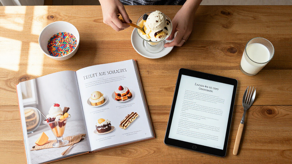 comparison print vs digital recipe books