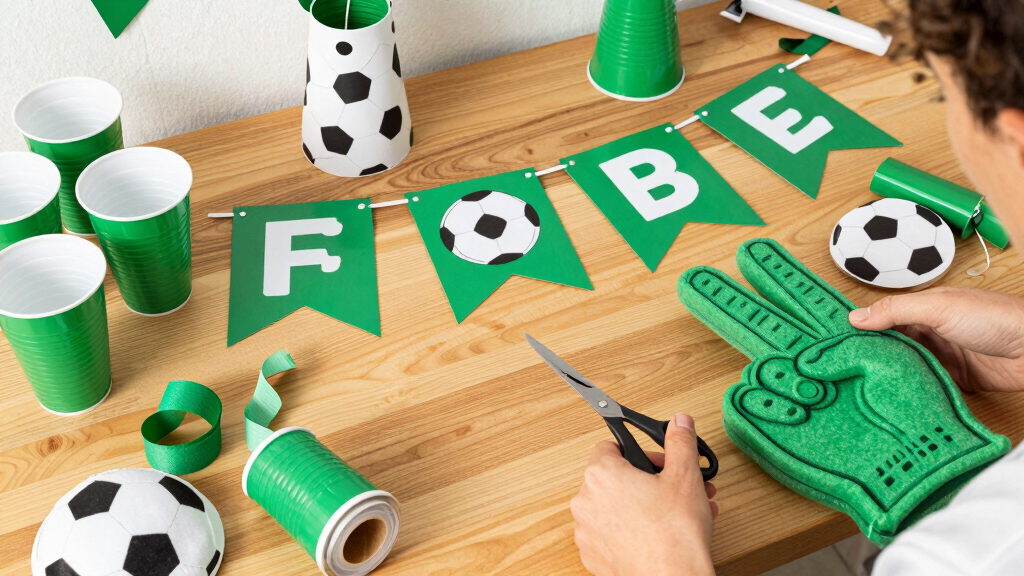 soccer fan party supplies
