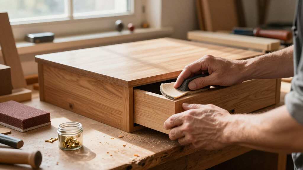 wooden dresser