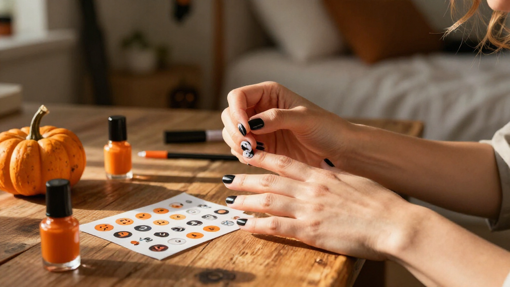 Halloween nail art stickers