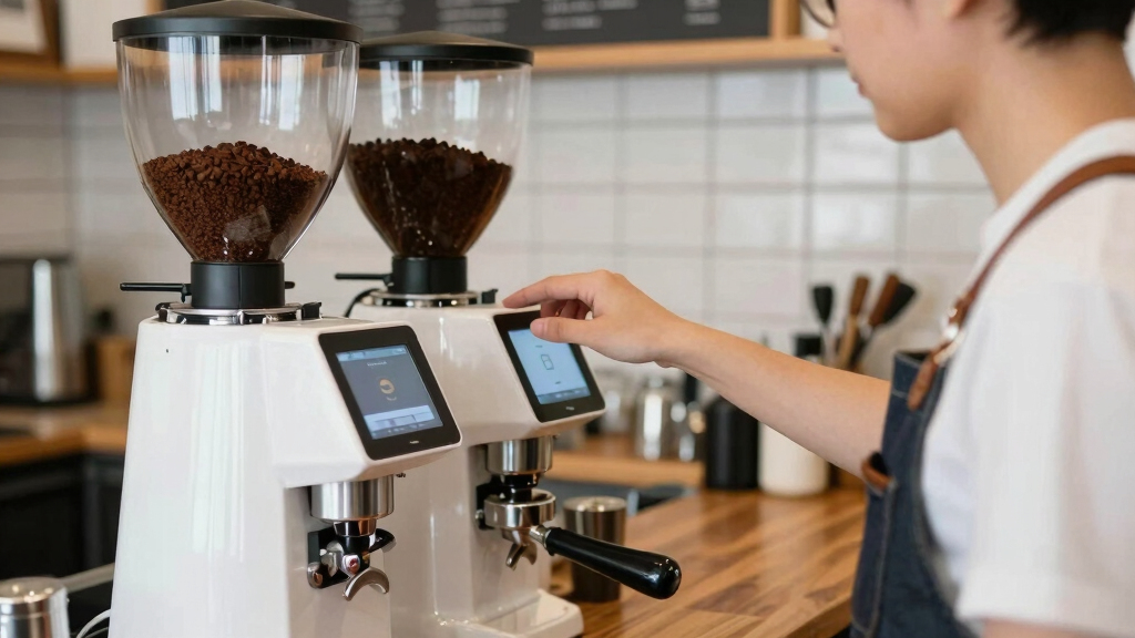 best espresso grinder with touchscreen interface