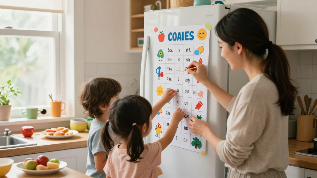kidfriendly chore chart