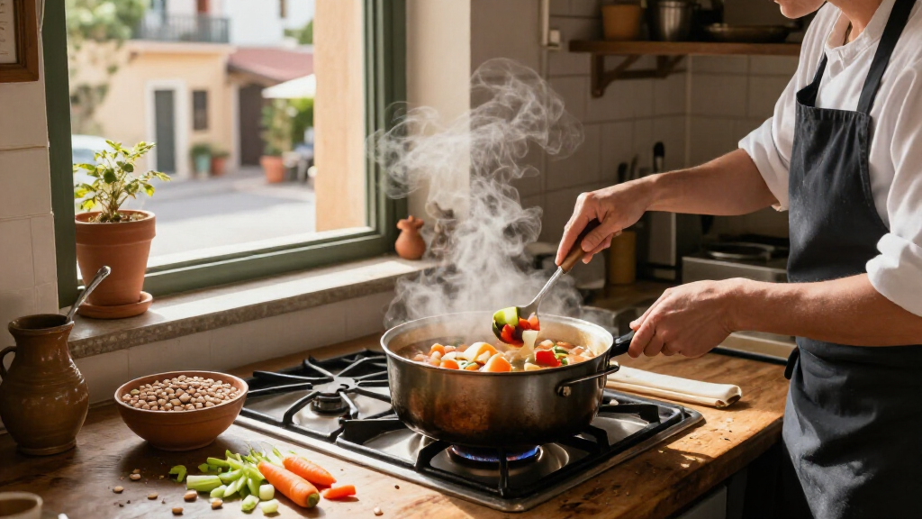 Build a Deep Broth from Beans and Everyday Vegetables
