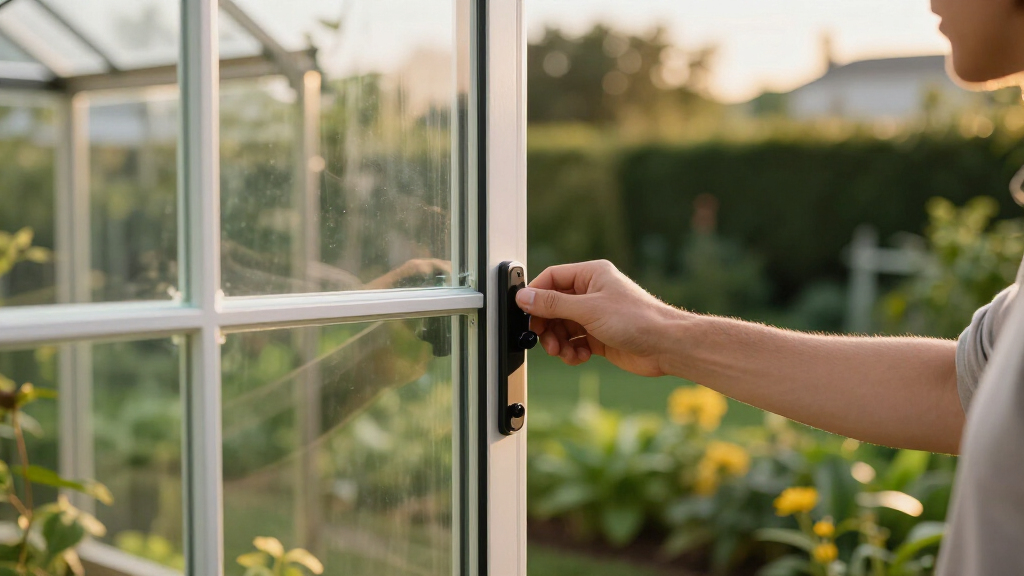 greenhouse sliding door kit
