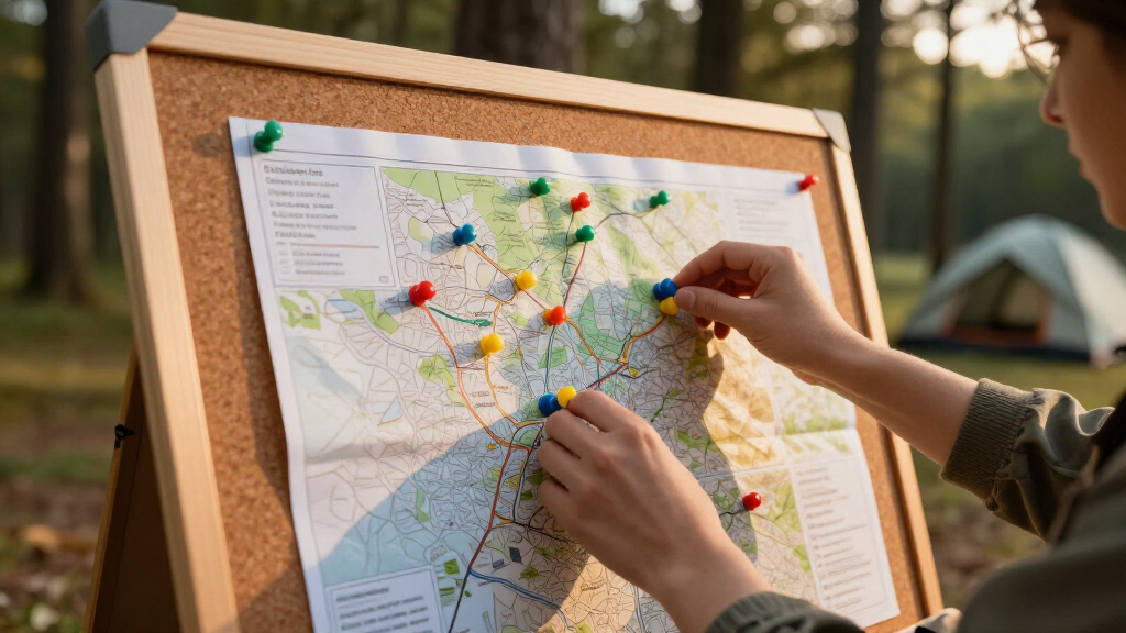best camp map boards for trip planning