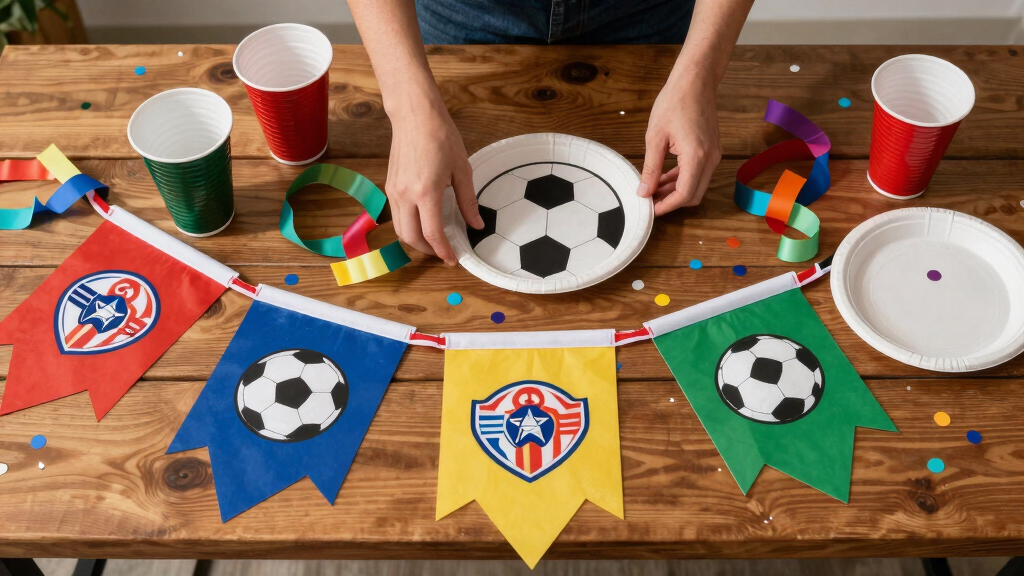 soccer fan party supplies