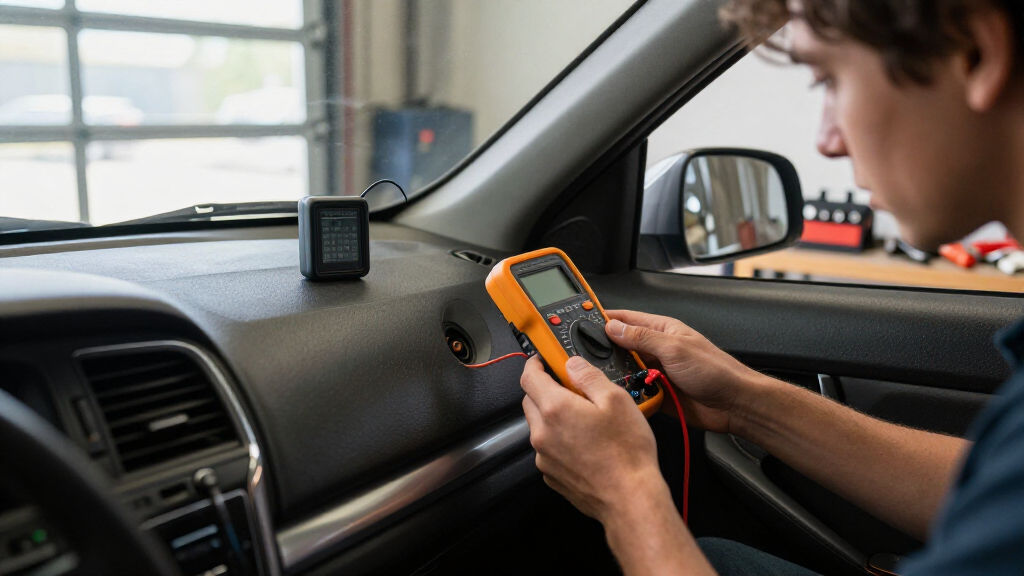 batteryvoltage monitor for cigarette lighter