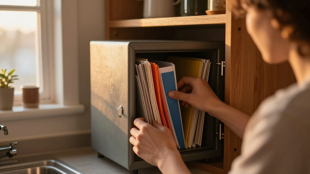 fireproof document safes home use