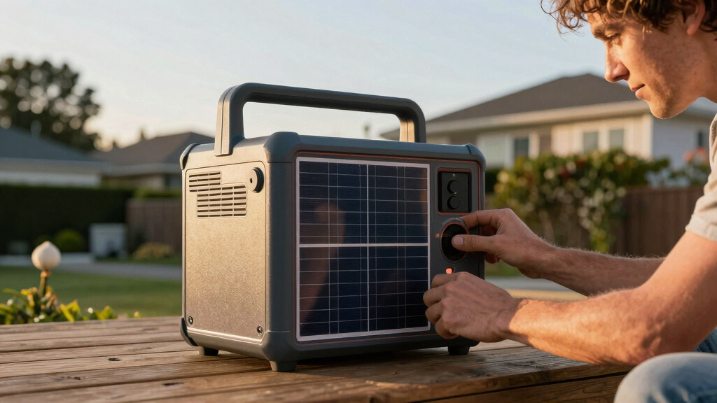 solar backup power stations