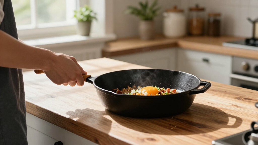 cast iron skillet set premium