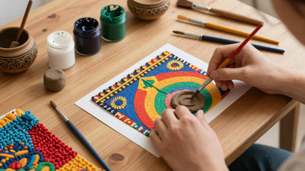 handmade cultural art kits