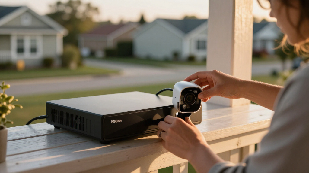 nvr security camera kit