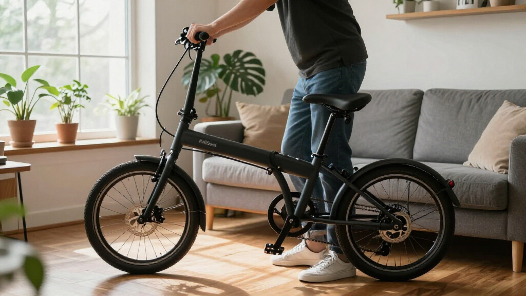folding e bikes for apartment living
