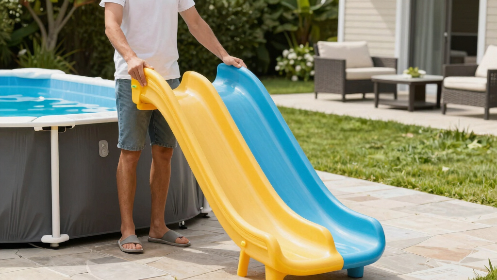 best pool slide for above ground pool