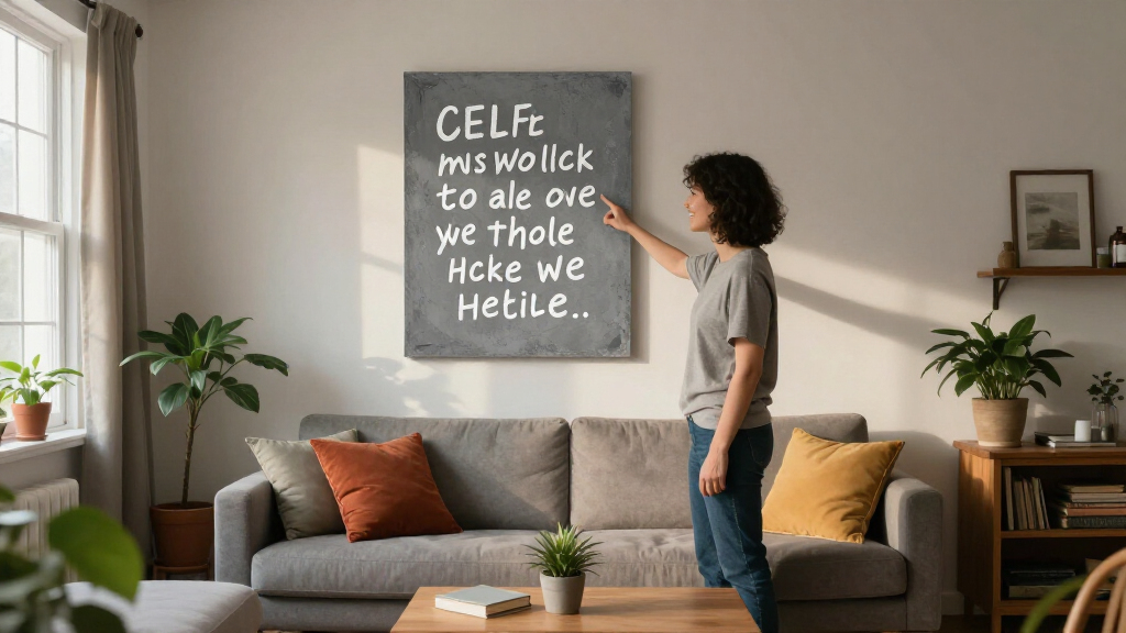 motivational quote wall art