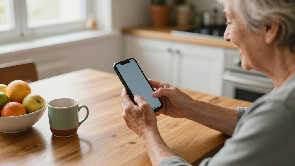 cell phone elderly