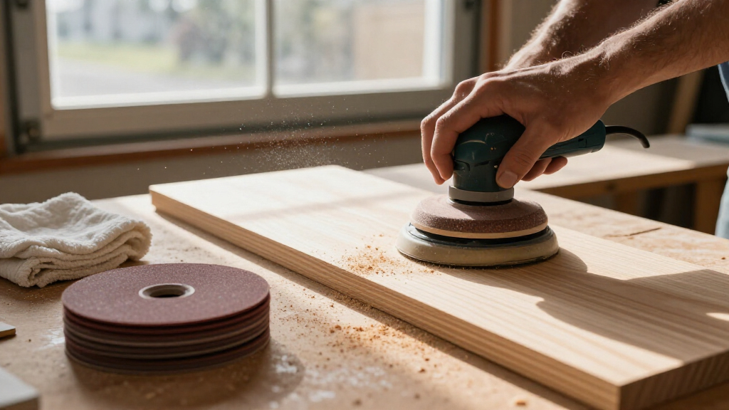 best finish sanding discs for power sander