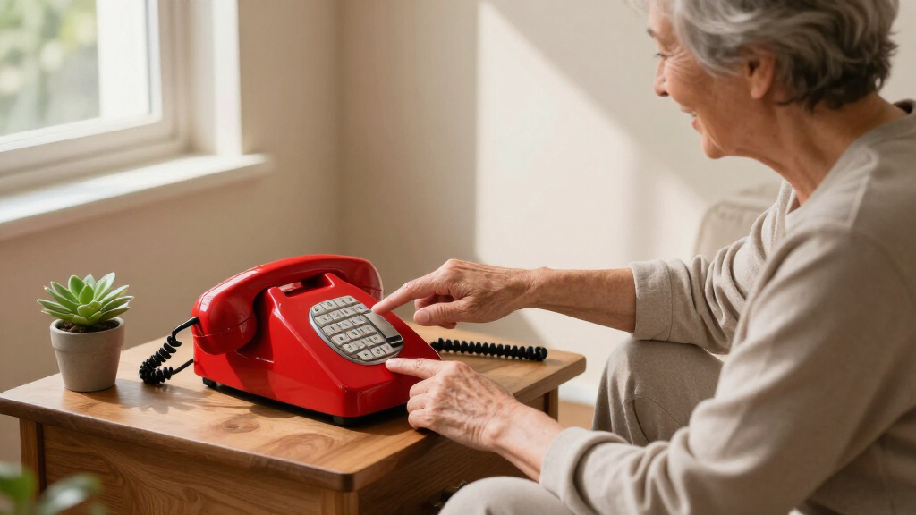 big button phone for elderly