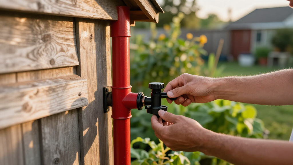 best rain barrel diverter kit for downspouts