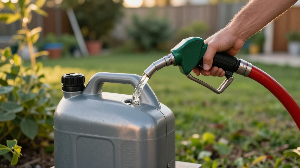 fuel caddy tank for gasoline storage