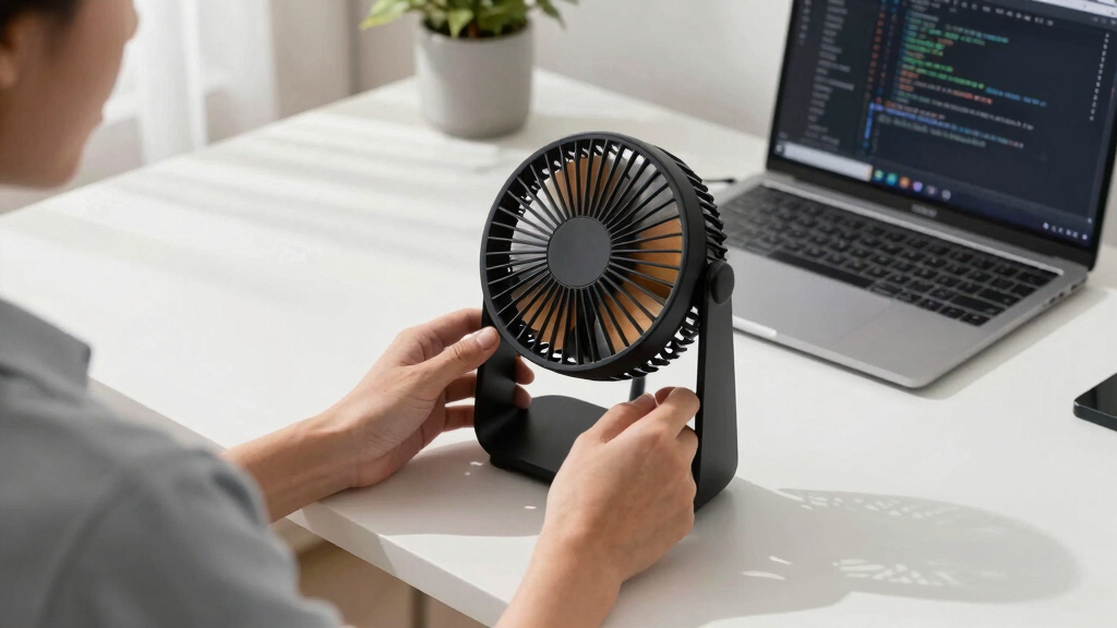 best silent office fan for desk setups