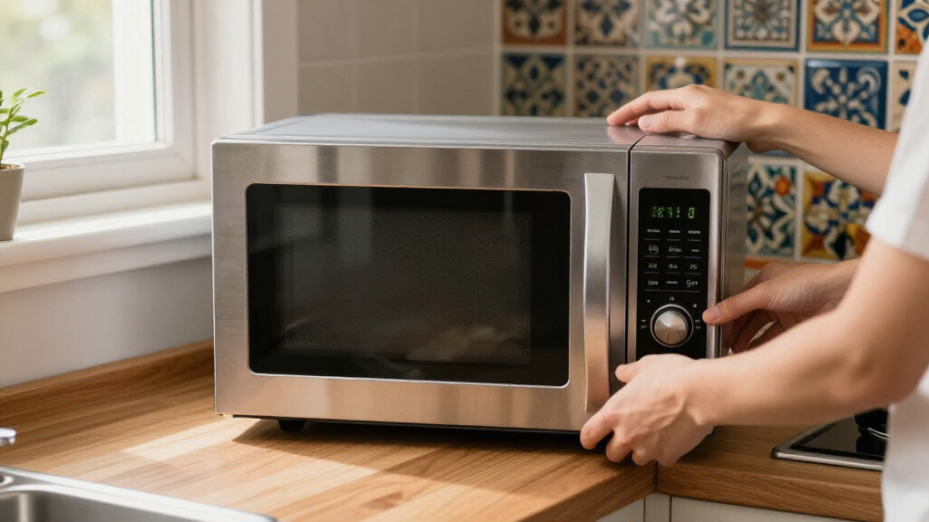 countertop microwave with inverter technology