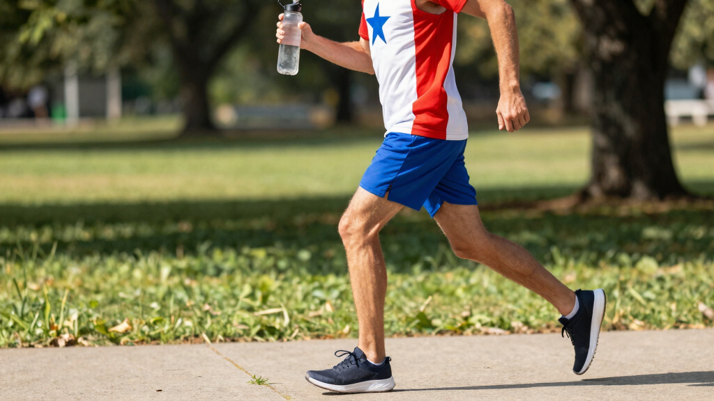 patriotic outdoor fitness gear