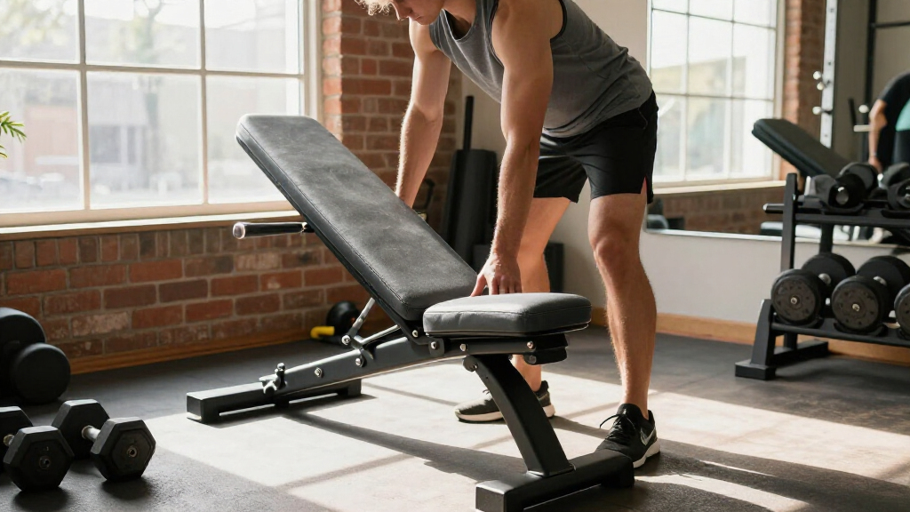 weight bench adjustable heavy duty