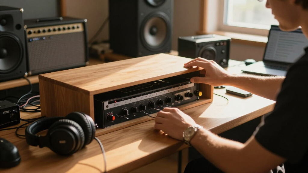 best desks with rack space for audio gear
