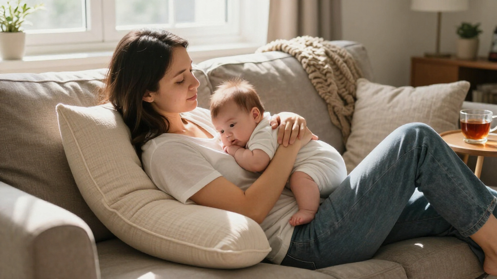 best wedge pillows for postpartum comfort