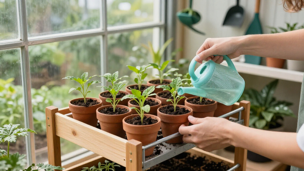 best seed starting stations with shelves