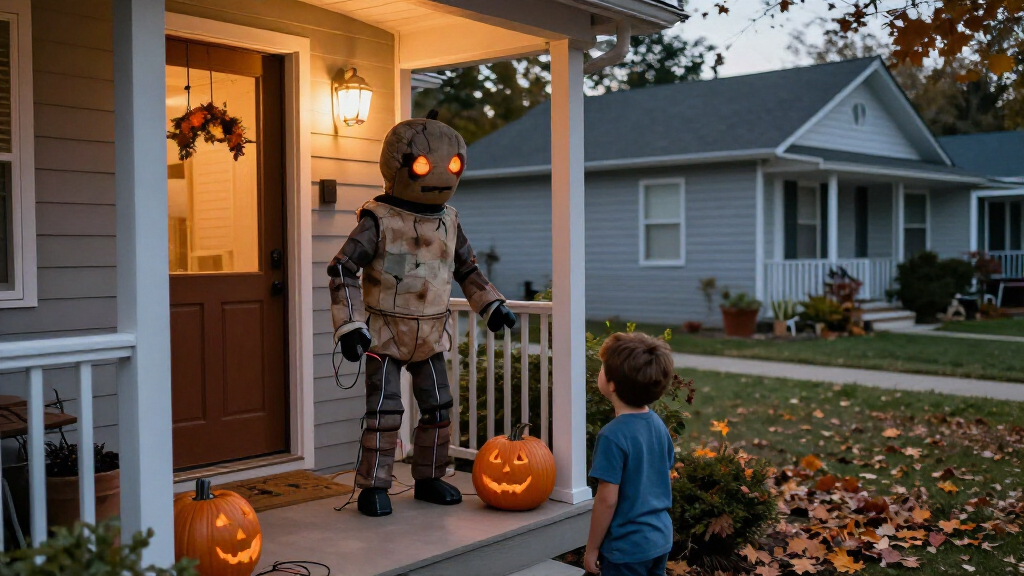 smart Halloween animatronics
